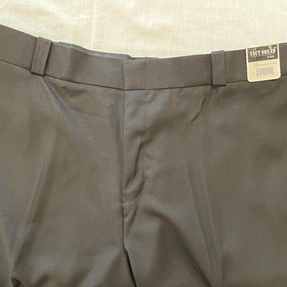 Tact Squad Polyester 4-Pocket Uniform/ dress pants- Black Women size 26 - Picture 9 of 10